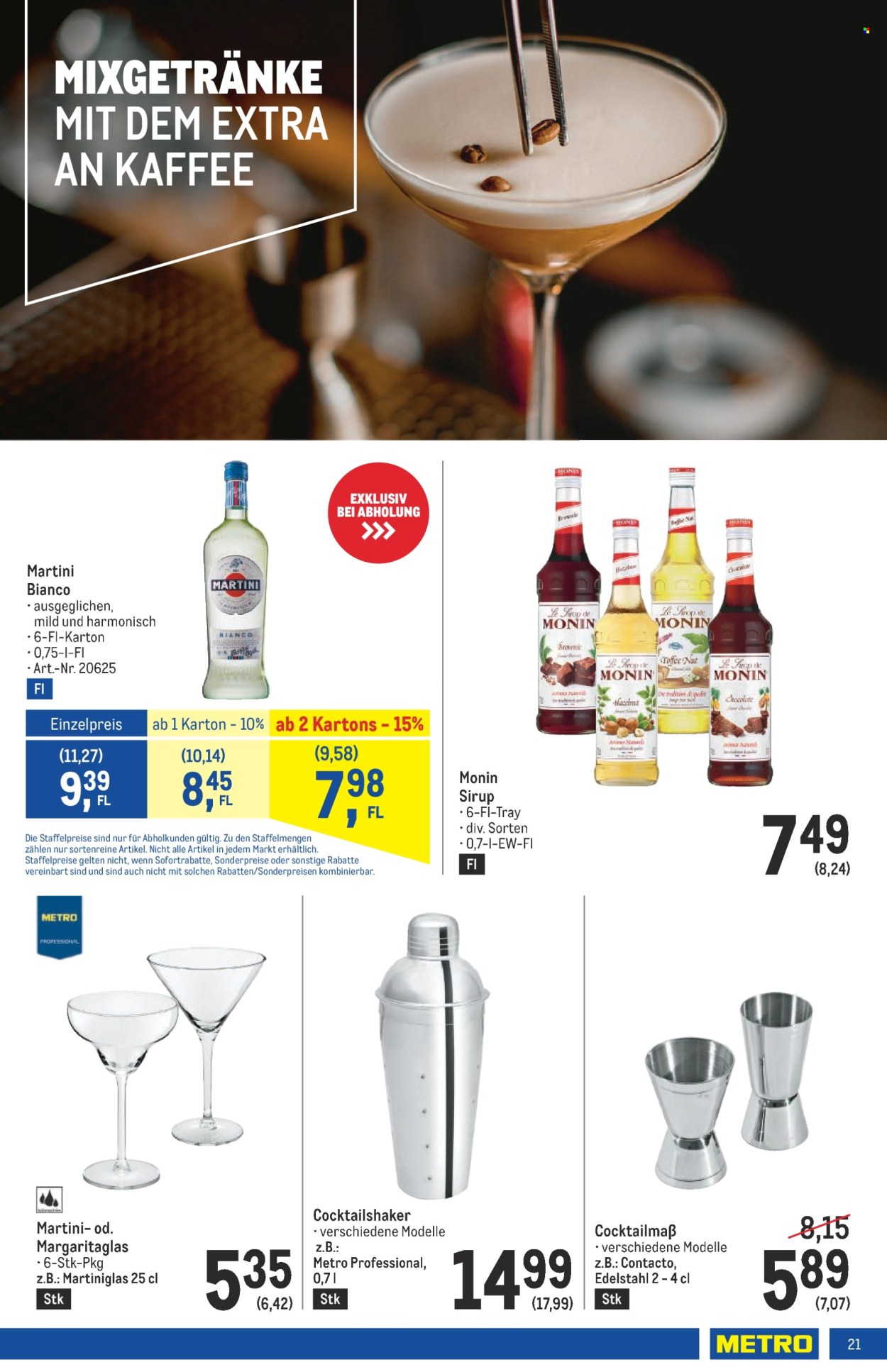 Angebote Metro - 5.9.2024 - 2.10.2024. Seite 21