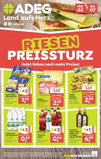 Angebote ADEG - 2.9.2024 - 7.9.2024.