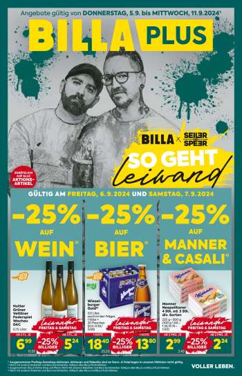 Angebote Billa Plus - 5.9.2024 - 11.9.2024.