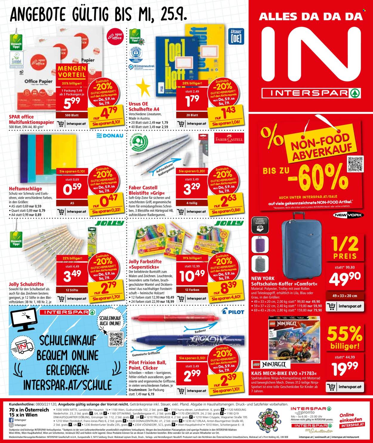 Angebote INTERSPAR - 5.9.2024 - 18.9.2024. Seite 20