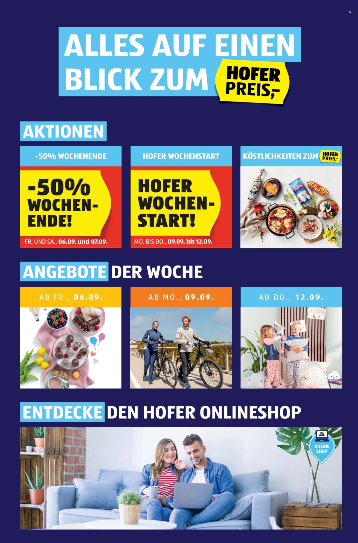 Angebote Hofer - 6.9.2024 - 12.9.2024. Seite 2