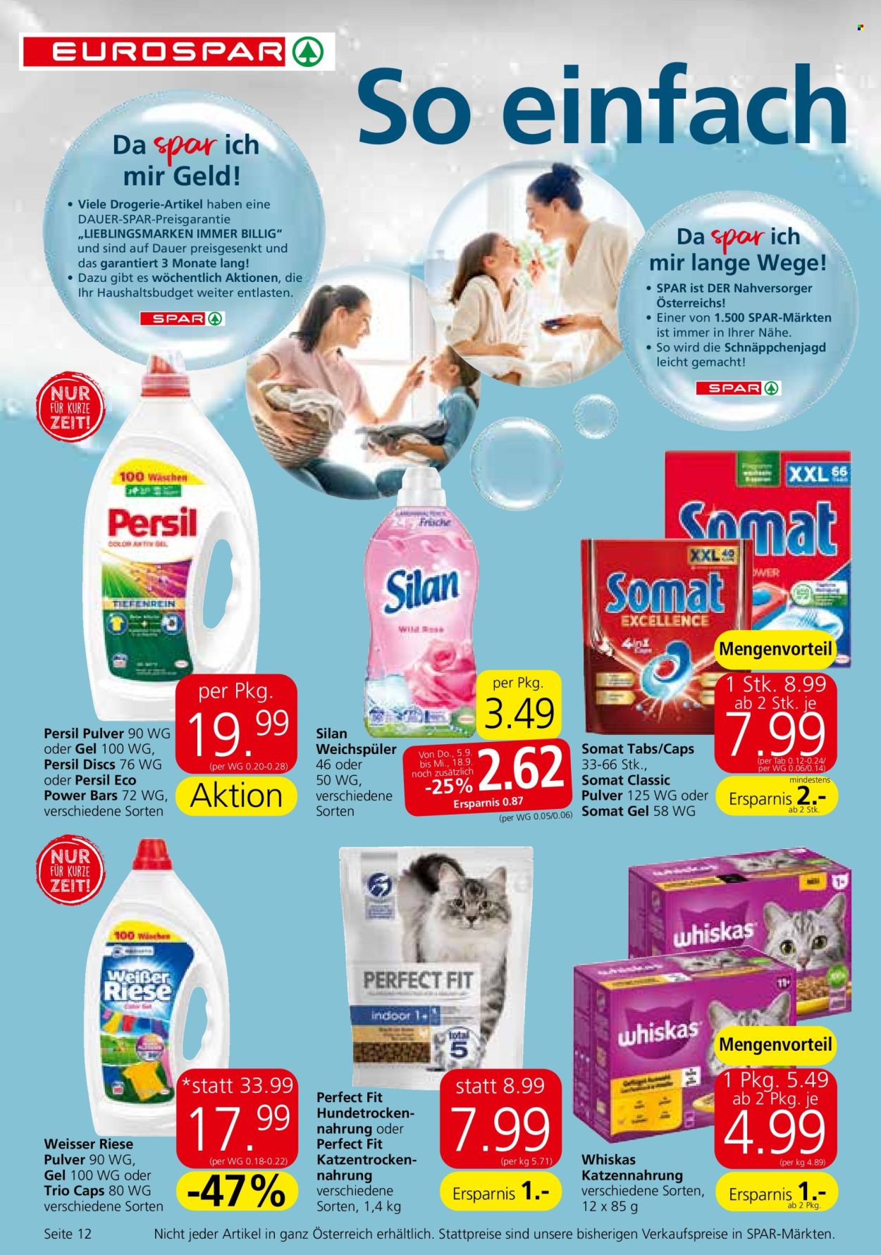 Angebote EUROSPAR - 5.9.2024 - 18.9.2024. Seite 12