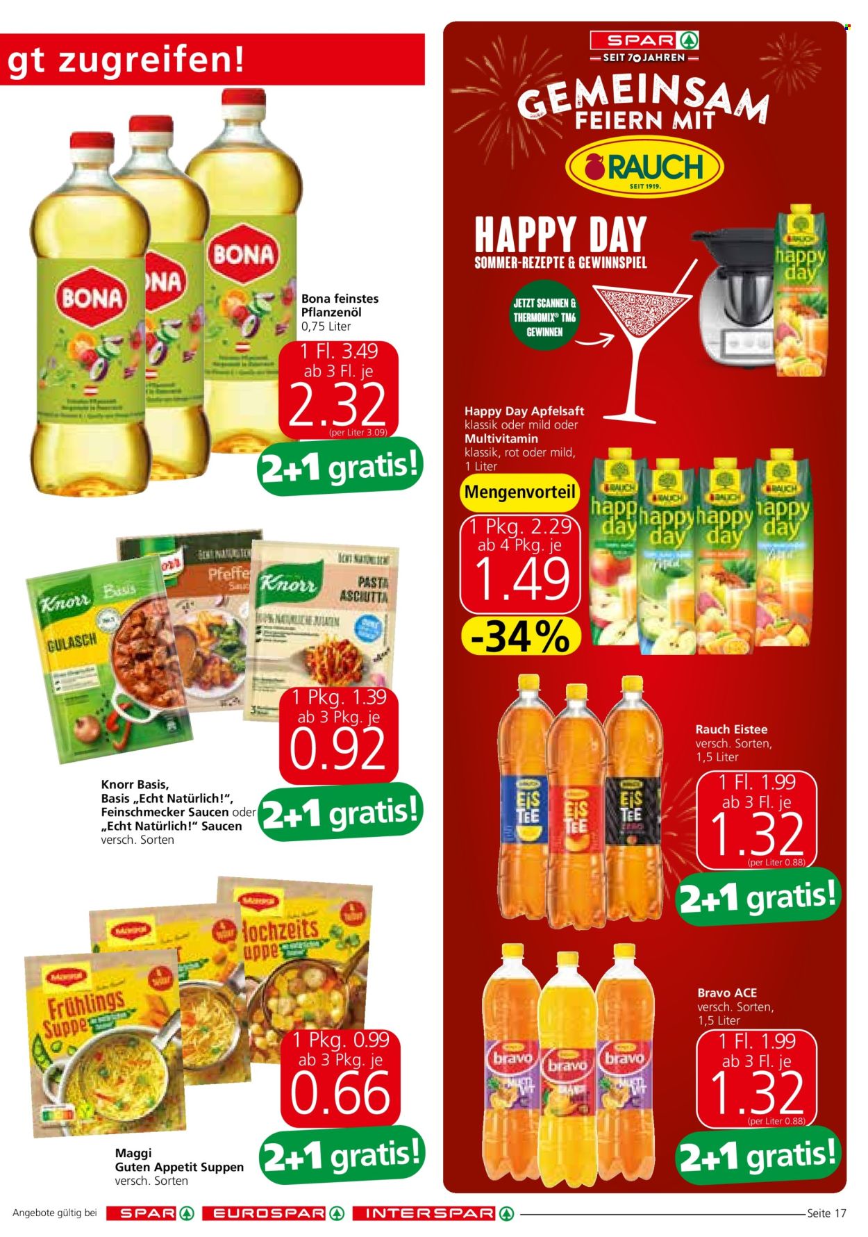 Angebote SPAR - 5.9.2024 - 18.9.2024. Seite 17