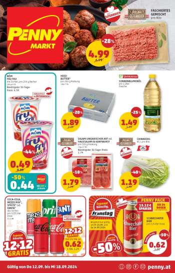 Angebote Penny - 12.9.2024 - 18.9.2024.