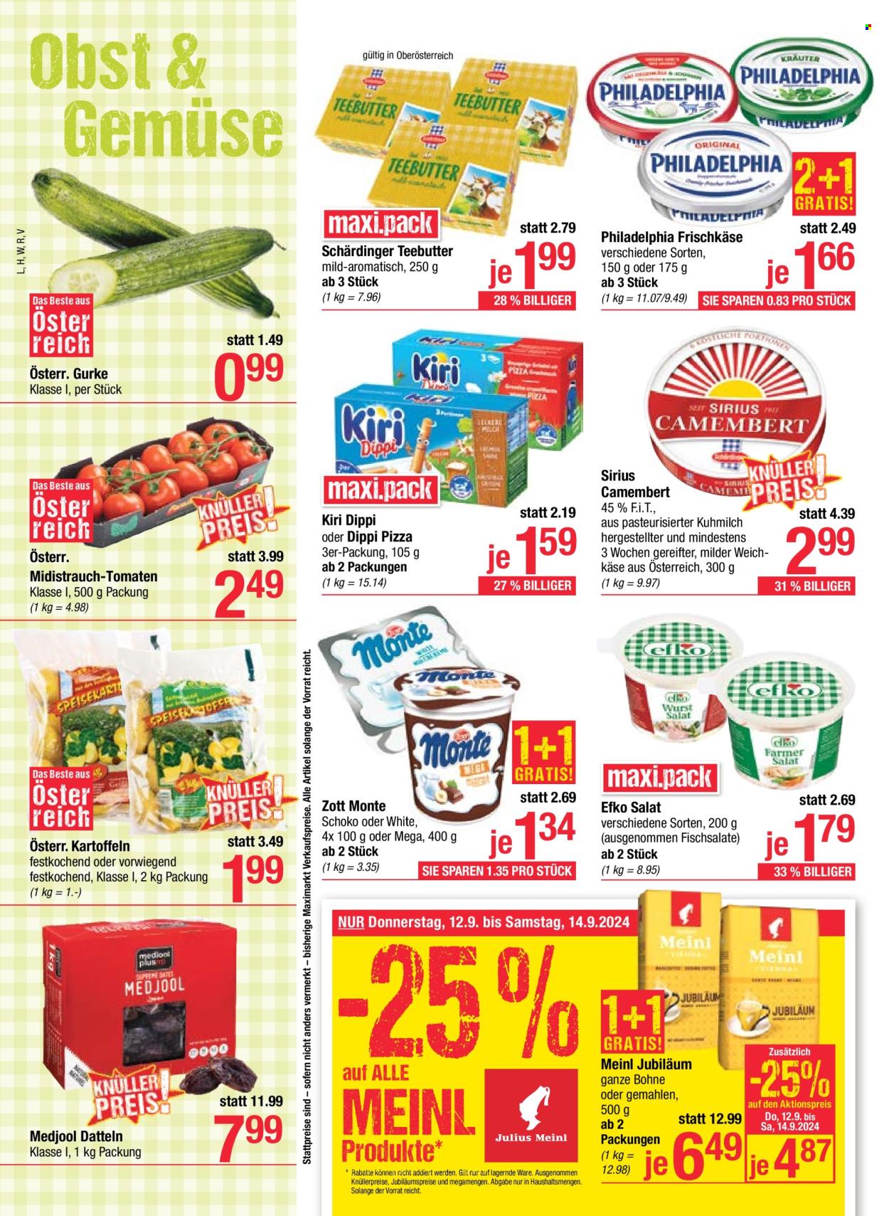 Angebote Maximarkt - 9.9.2024 - 14.9.2024. Seite 6