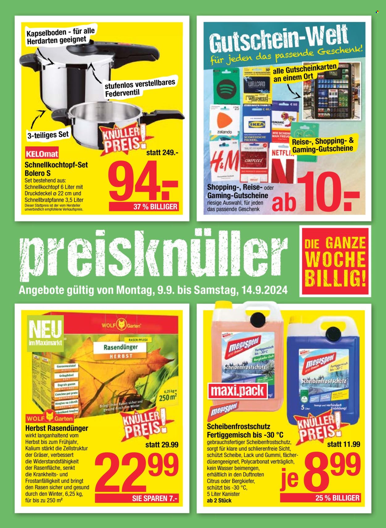 Angebote Maximarkt - 9.9.2024 - 14.9.2024. Seite 12