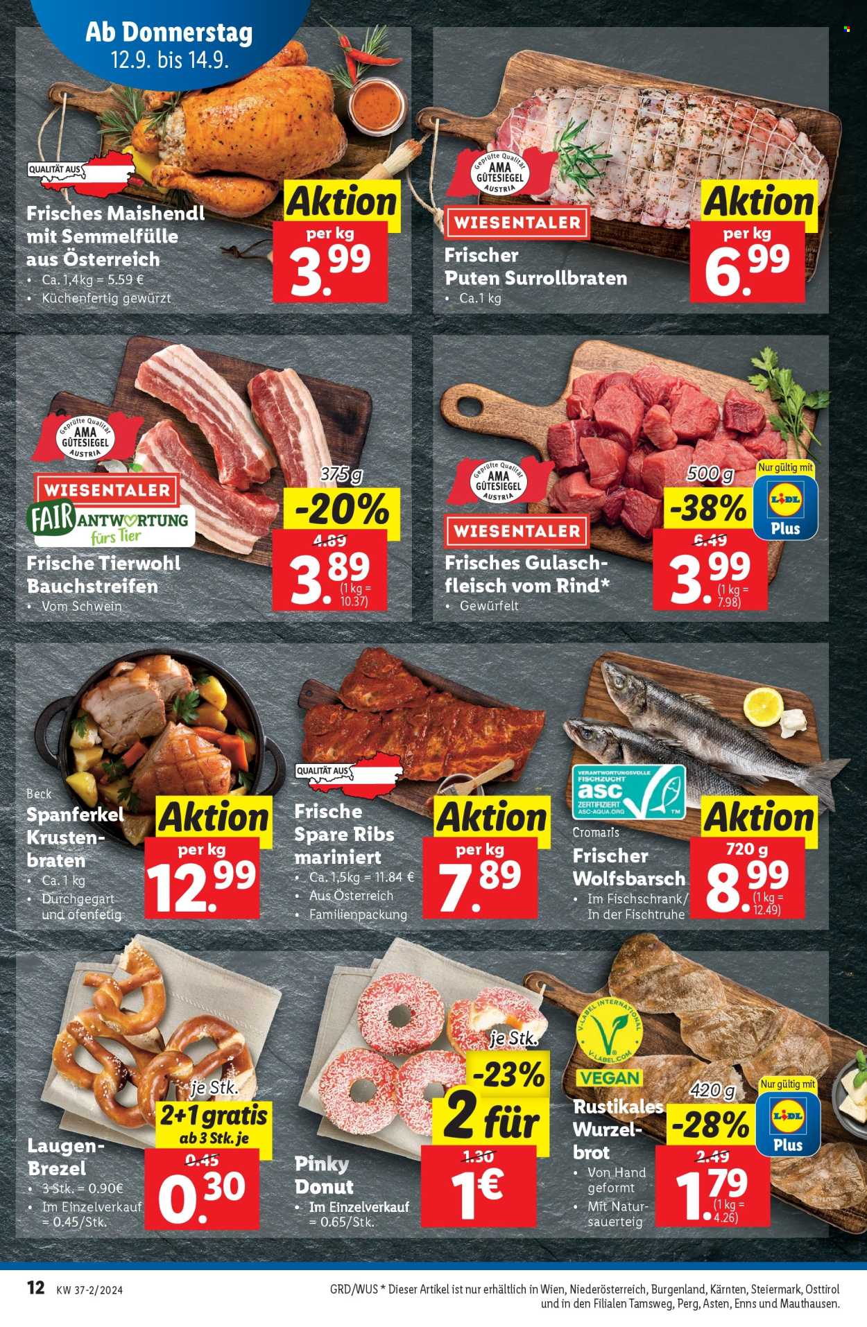 Angebote Lidl - 12.9.2024 - 18.9.2024. Seite 12