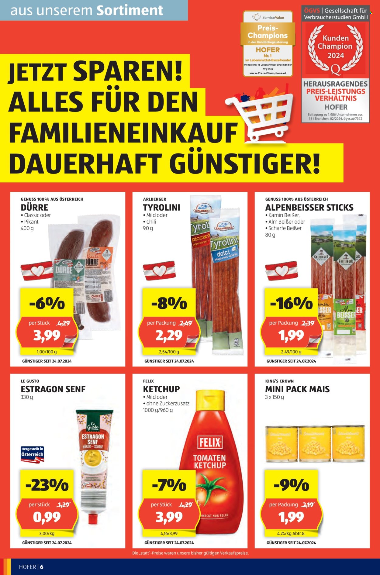 Angebote Hofer - 13.9.2024 - 19.9.2024. Seite 8
