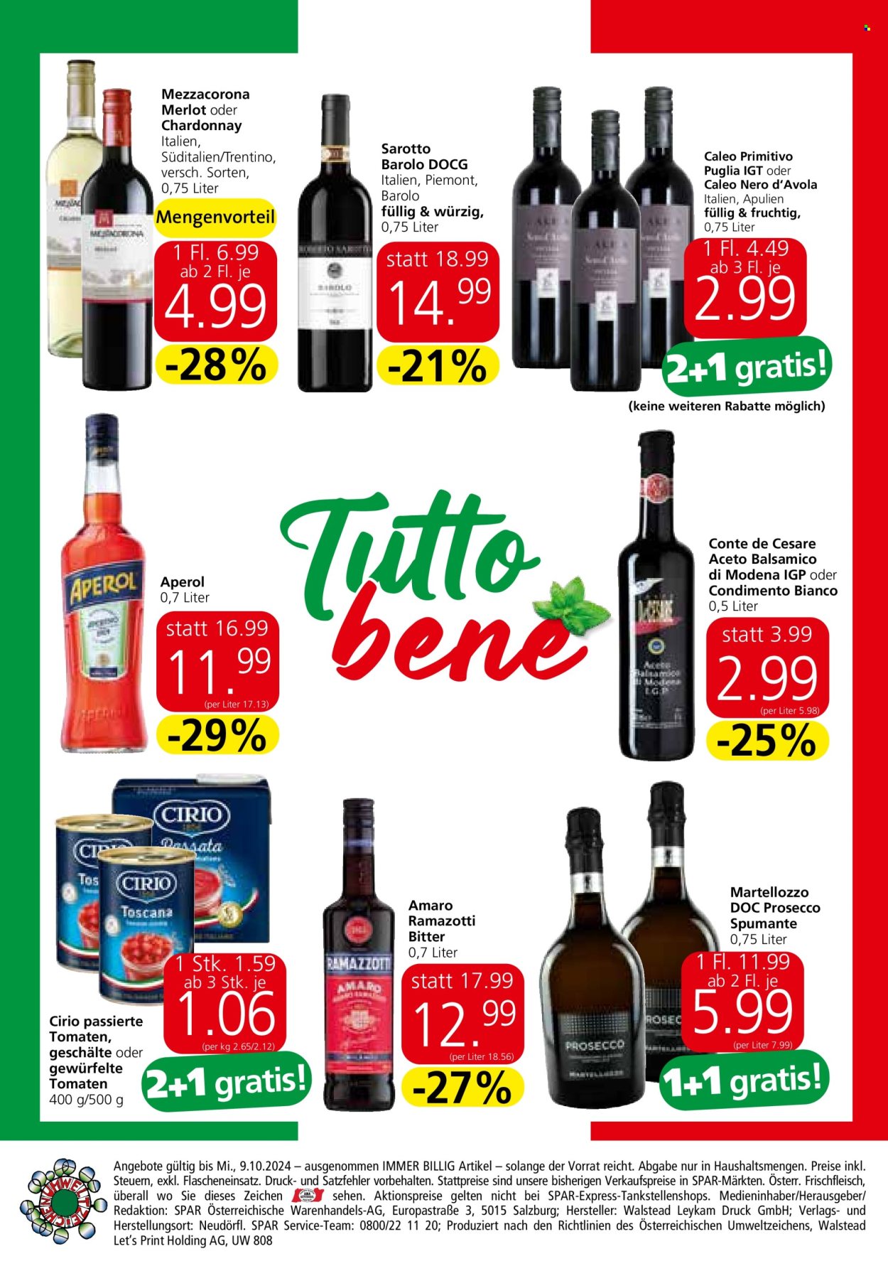 Angebote SPAR - 12.9.2024 - 9.10.2024. Seite 4