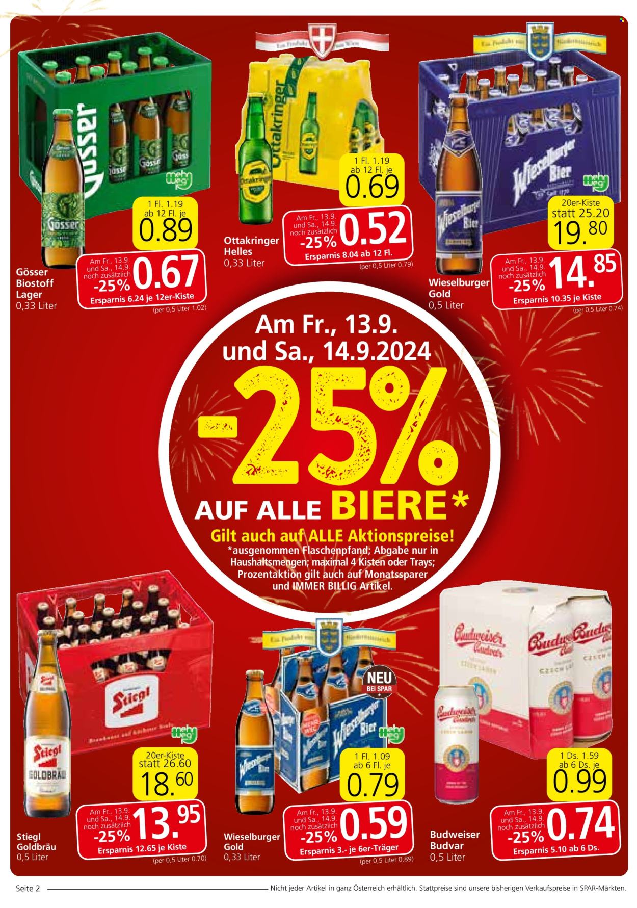 Angebote SPAR - 12.9.2024 - 18.9.2024. Seite 2