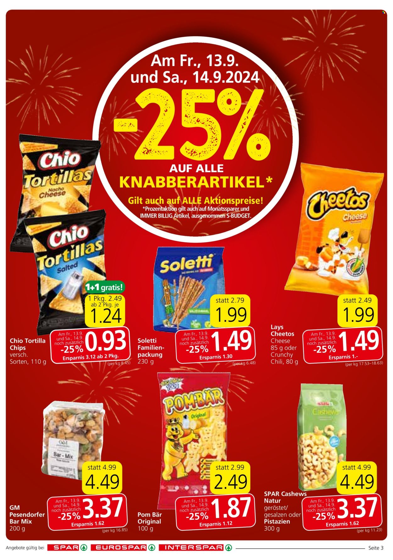 Angebote SPAR - 12.9.2024 - 18.9.2024. Seite 3