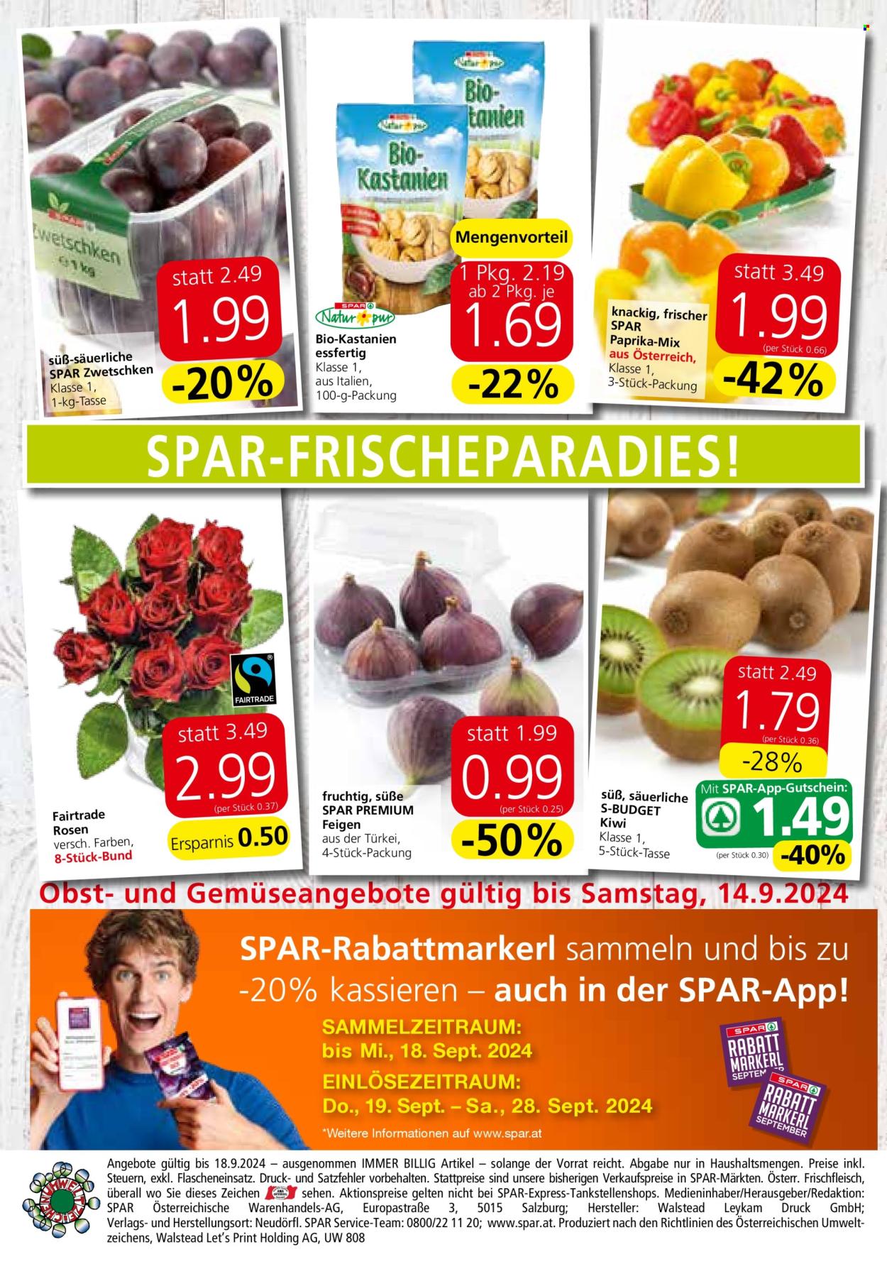 Angebote SPAR - 12.9.2024 - 18.9.2024. Seite 16