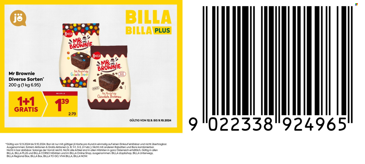 Angebote Billa - 12.9.2024 - 9.10.2024. Seite 13