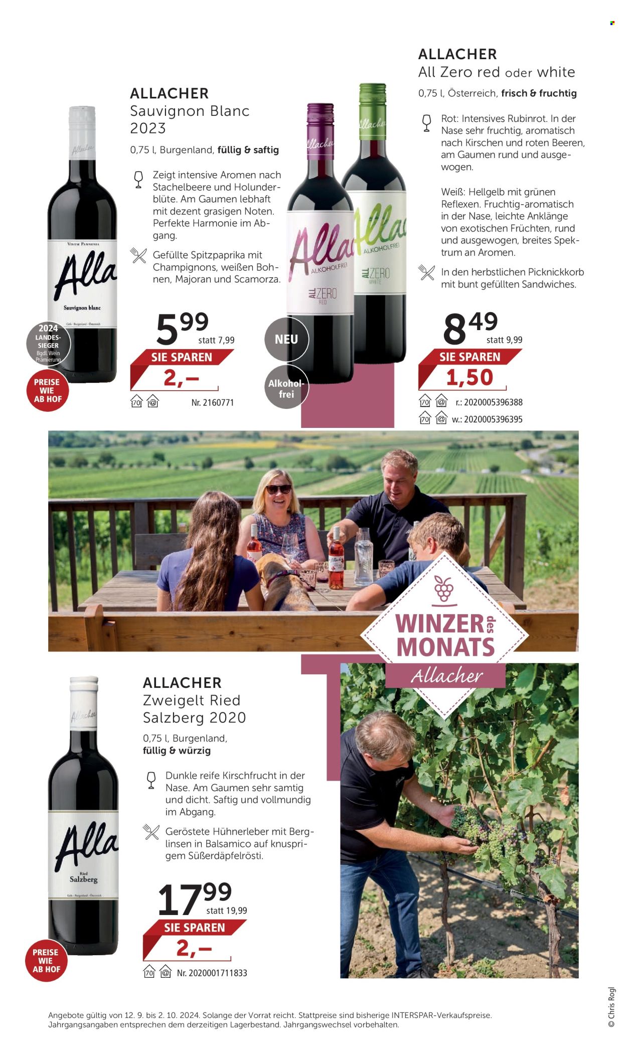 Angebote INTERSPAR - 12.9.2024 - 2.10.2024. Seite 10