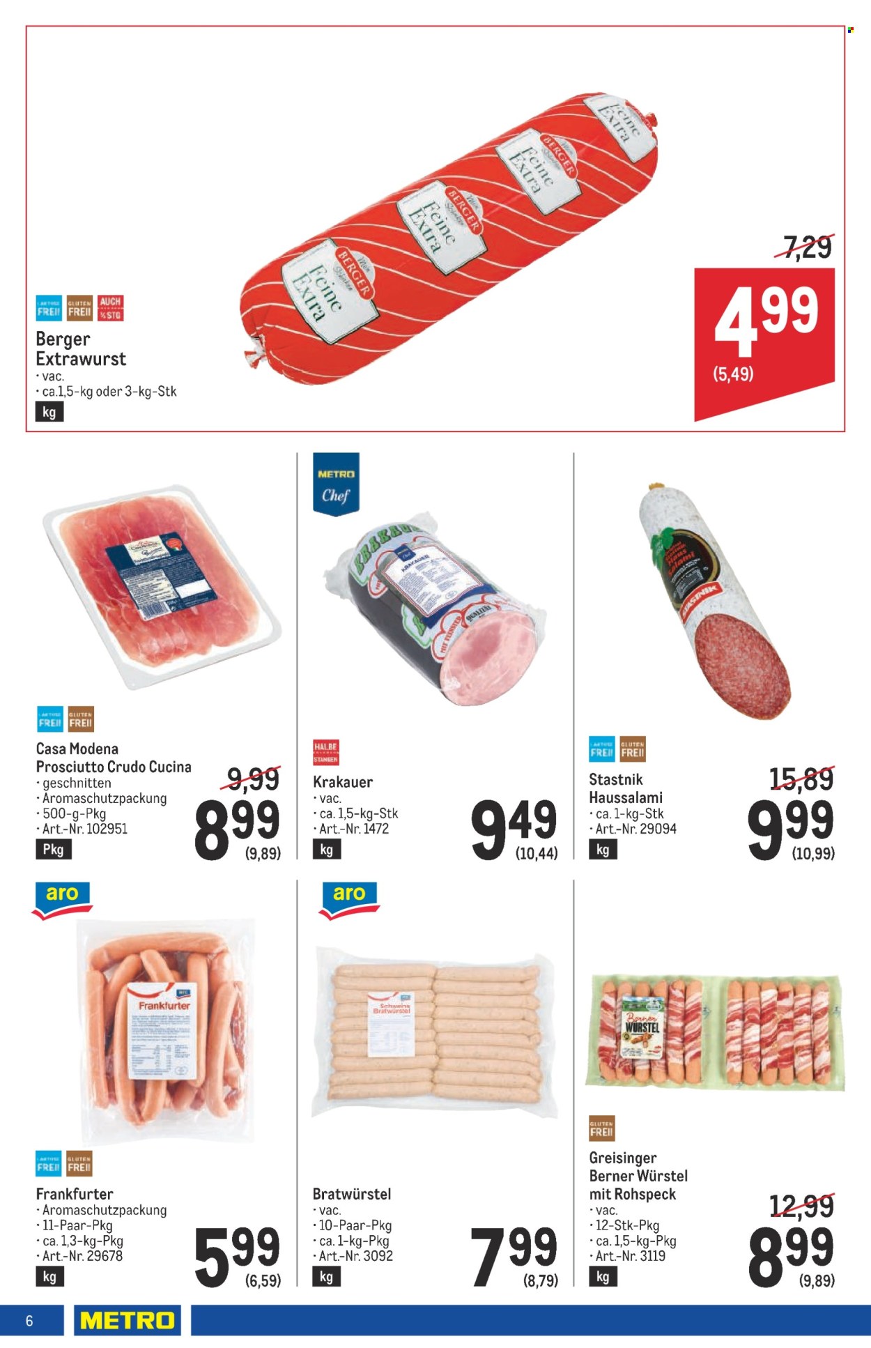 Angebote Metro - 19.9.2024 - 2.10.2024. Seite 6