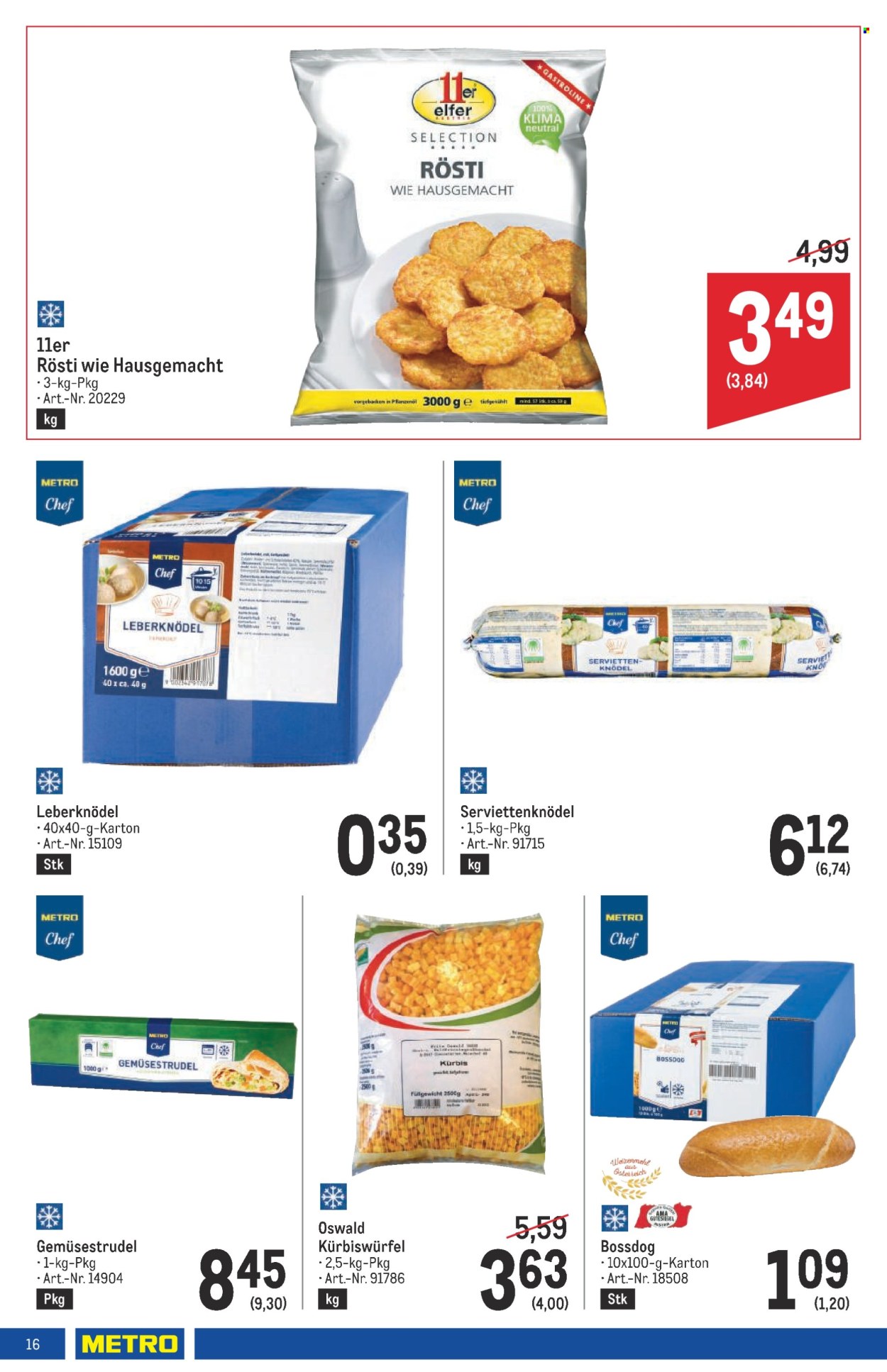 Angebote Metro - 19.9.2024 - 2.10.2024. Seite 16