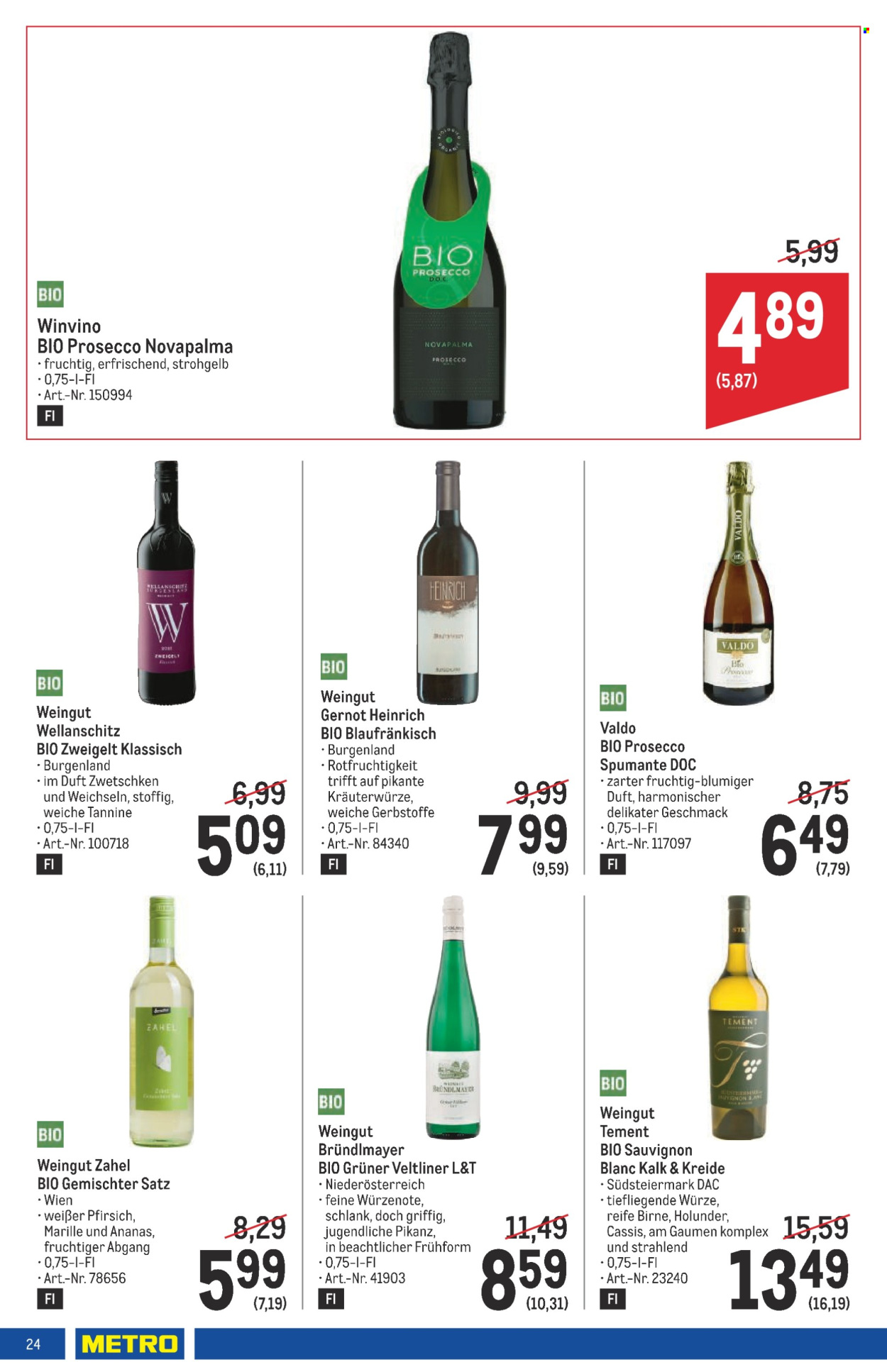 Angebote Metro - 19.9.2024 - 2.10.2024. Seite 24