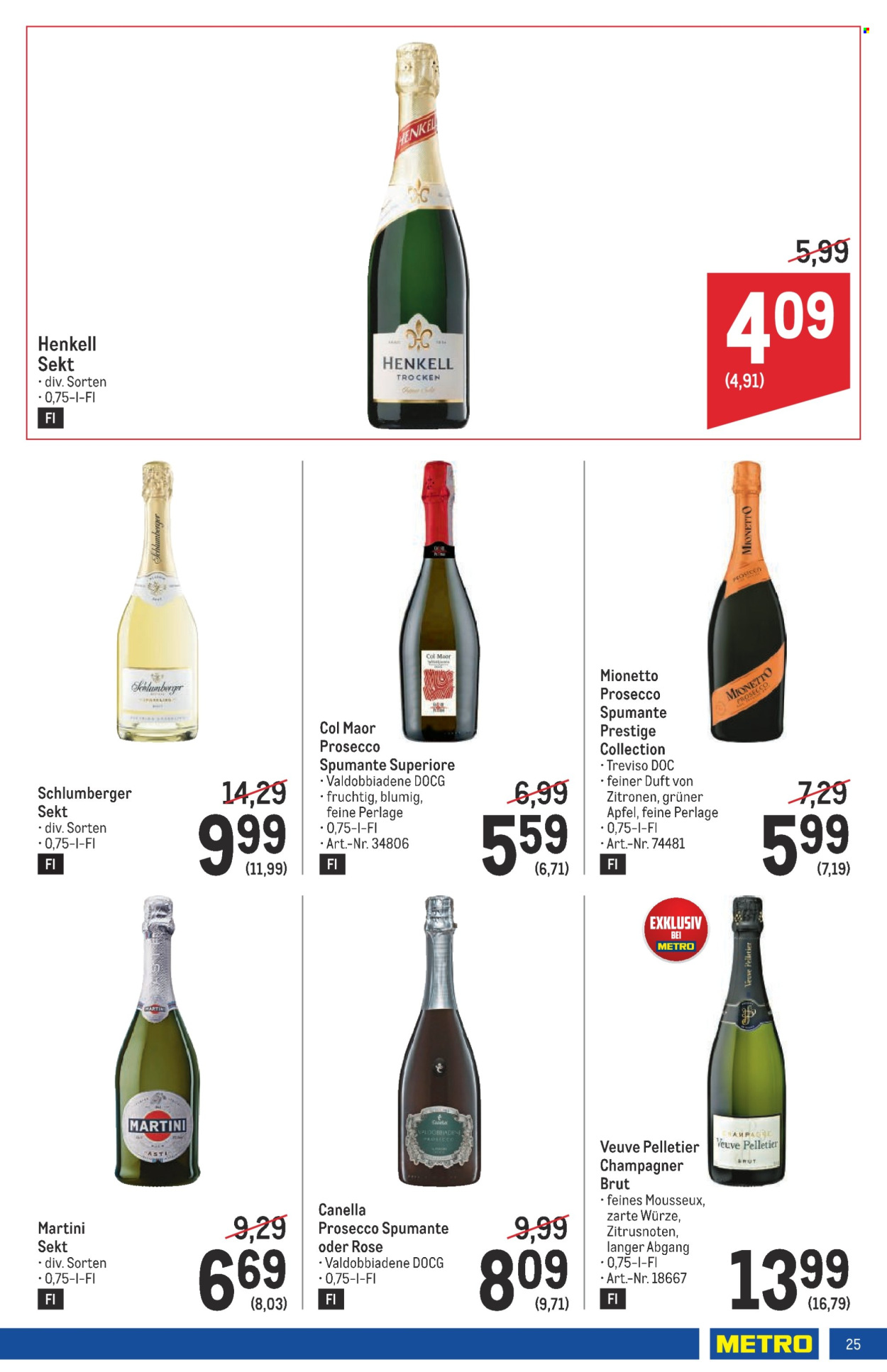 Angebote Metro - 19.9.2024 - 2.10.2024. Seite 25