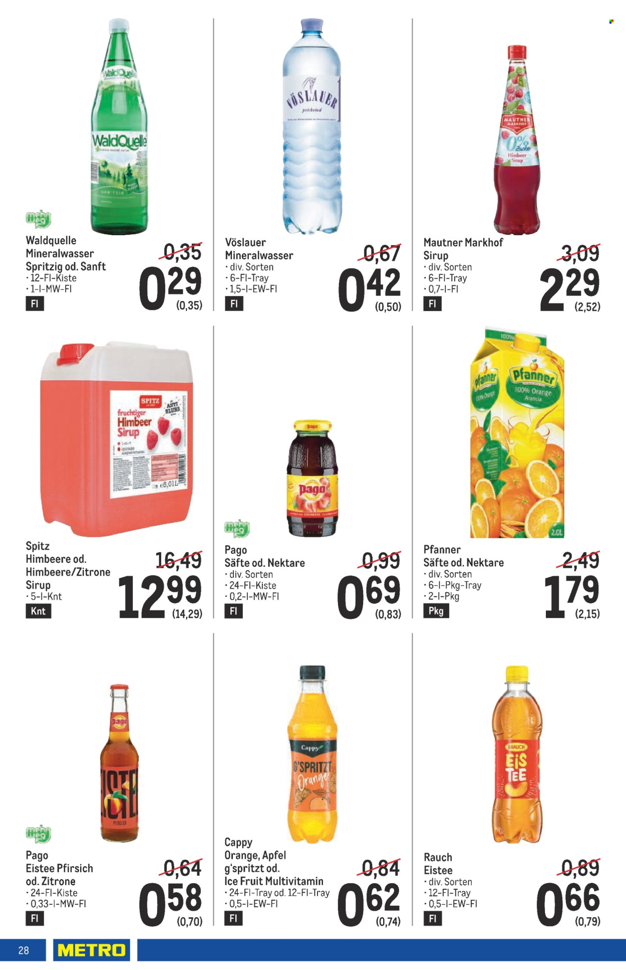 Angebote Metro - 19.9.2024 - 2.10.2024. Seite 28