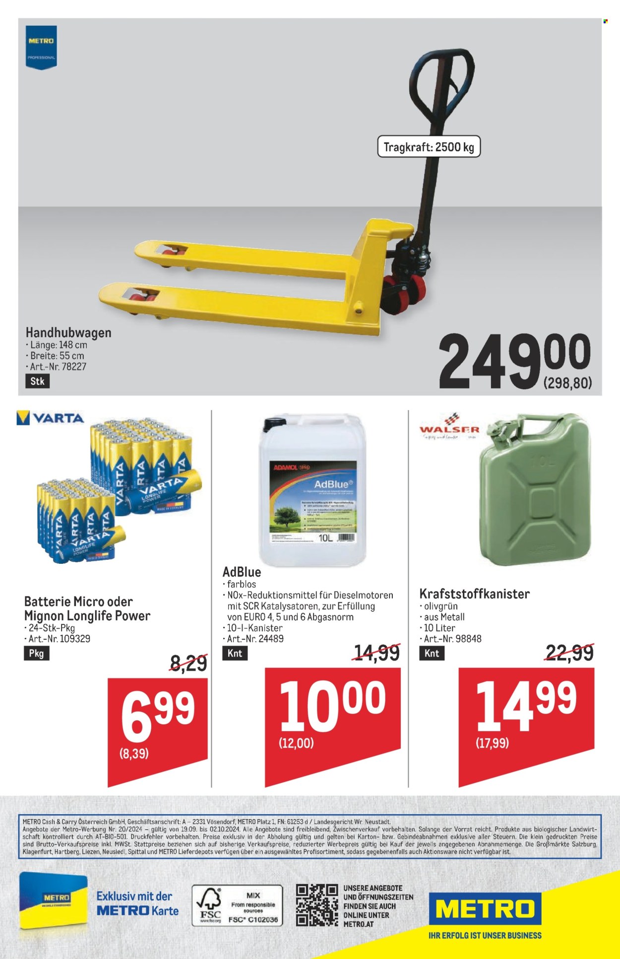 Angebote Metro - 19.9.2024 - 2.10.2024. Seite 40