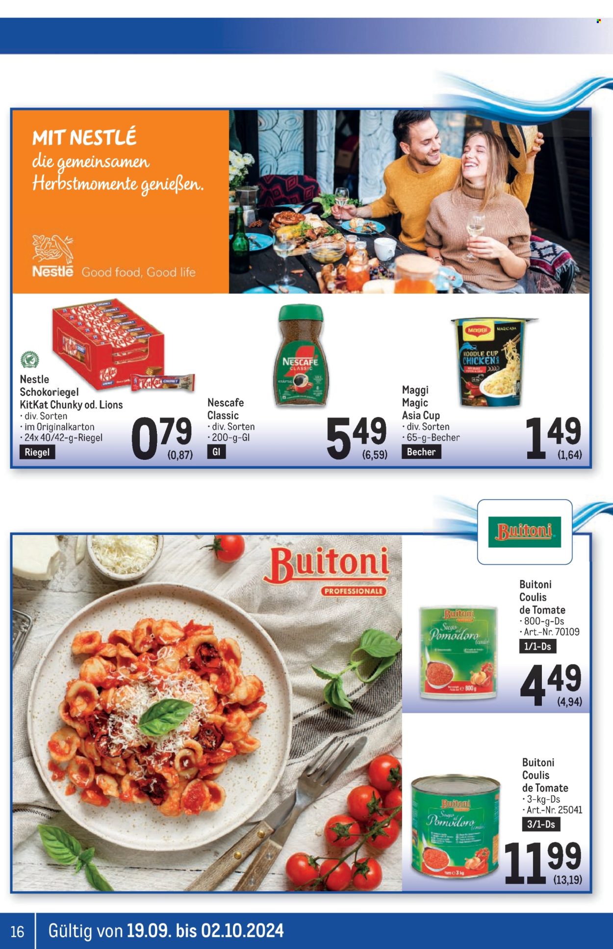 Angebote Metro - 19.9.2024 - 2.10.2024. Seite 16