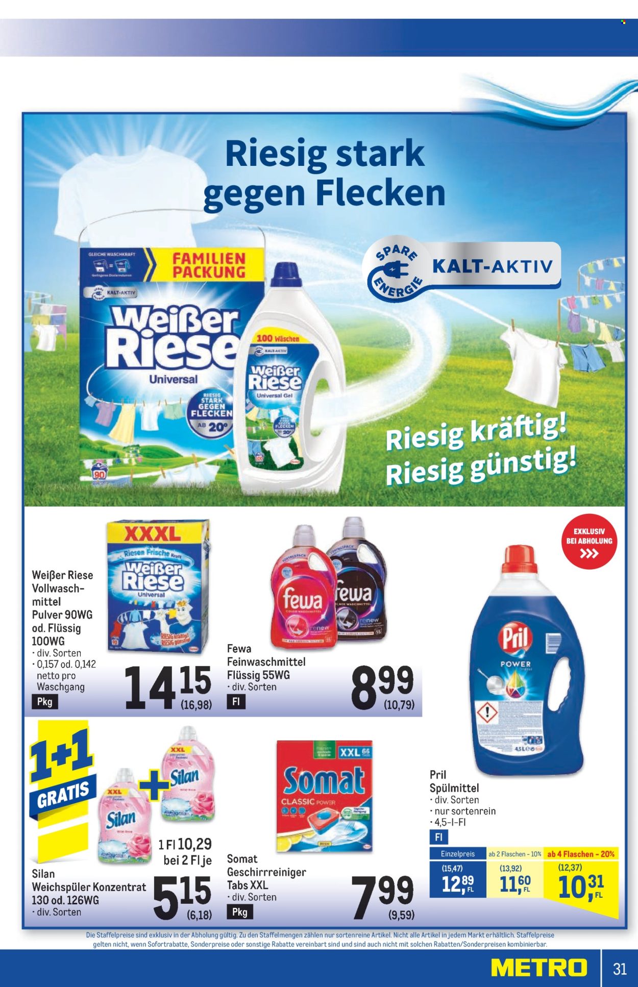 Angebote Metro - 19.9.2024 - 2.10.2024. Seite 31
