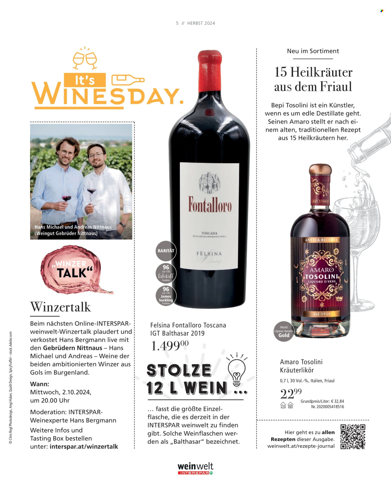 Angebote INTERSPAR - 13.9.2024 - 4.12.2024. Seite 5