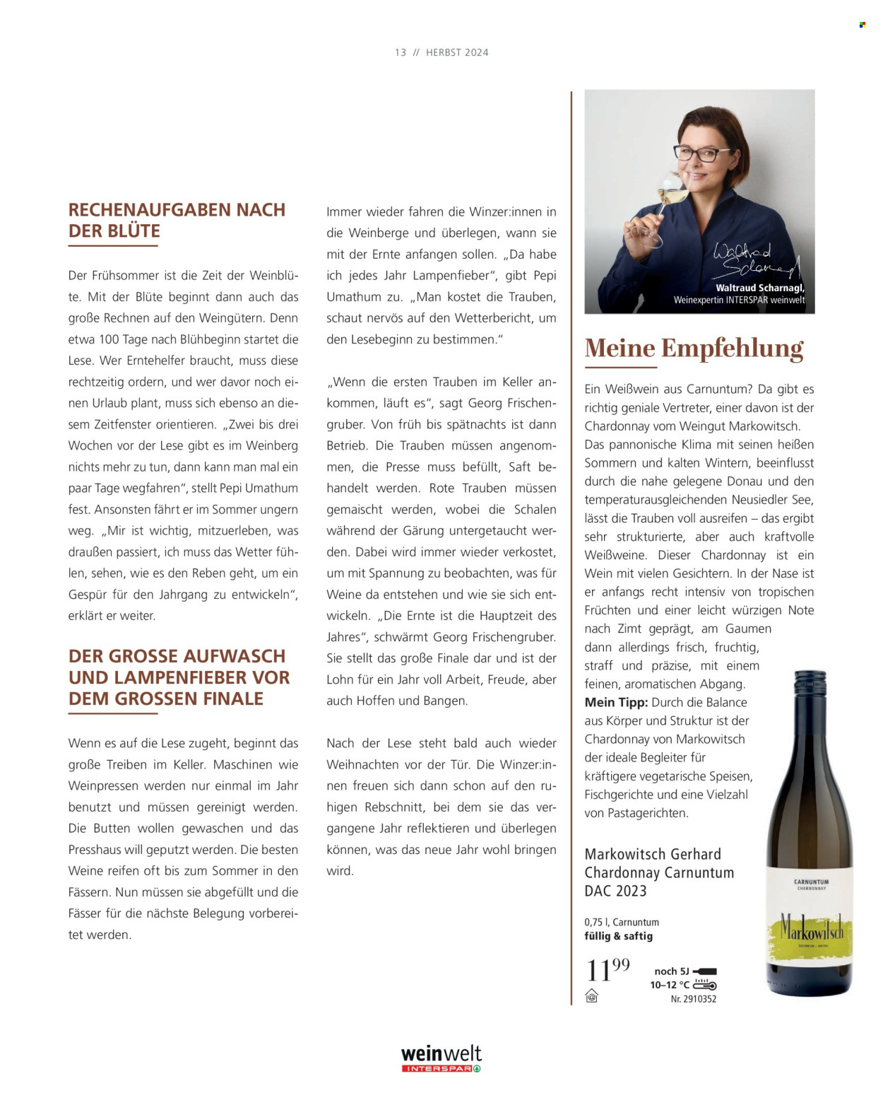 Angebote INTERSPAR - 13.9.2024 - 4.12.2024. Seite 13