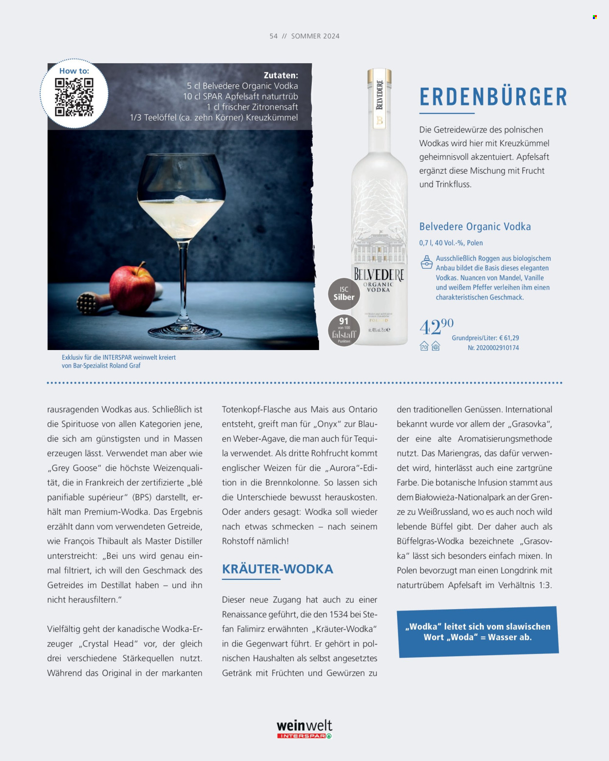 Angebote INTERSPAR - 13.9.2024 - 4.12.2024. Seite 54