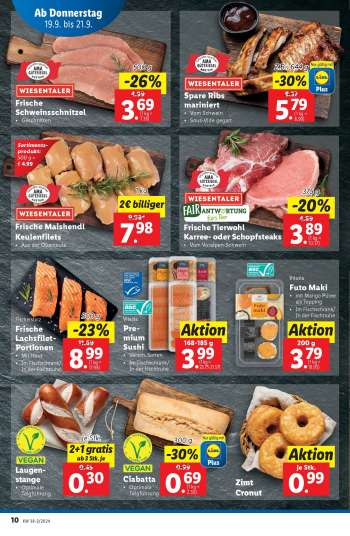 thumbnail - WIESENTALER FAIR ANTWORTUNG fürs Tier Frische Tierwohl Karree- oder Schopfsteaks