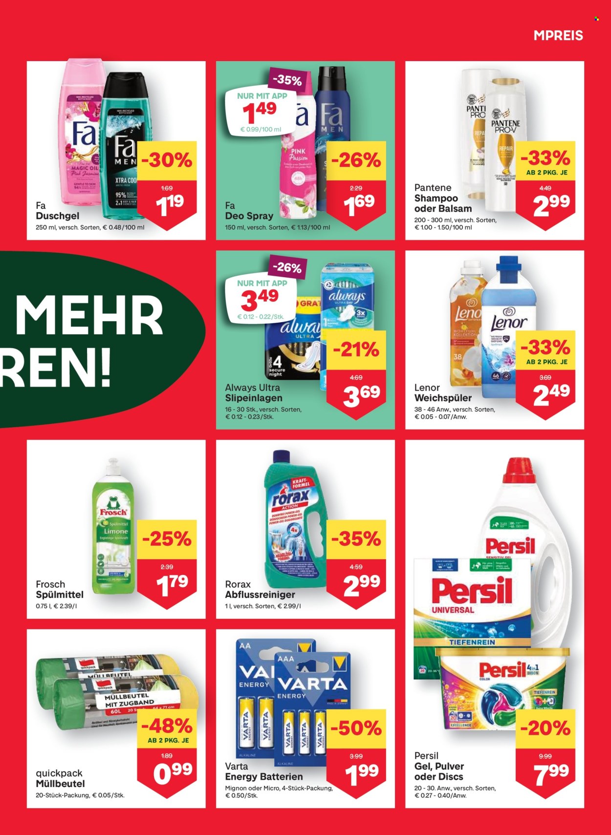 Angebote MPREIS - 16.9.2024 - 22.9.2024. Seite 5