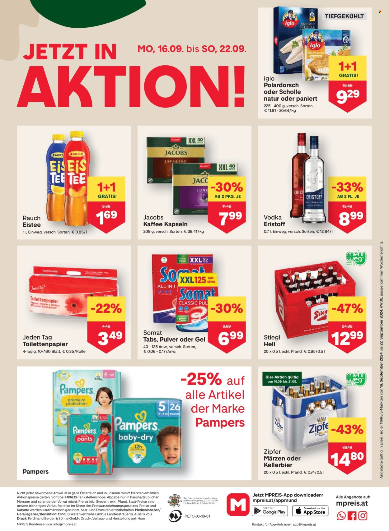 Angebote MPREIS - 16.9.2024 - 22.9.2024. Seite 8