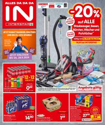 Angebote INTERSPAR - 19.9.2024 - 2.10.2024.