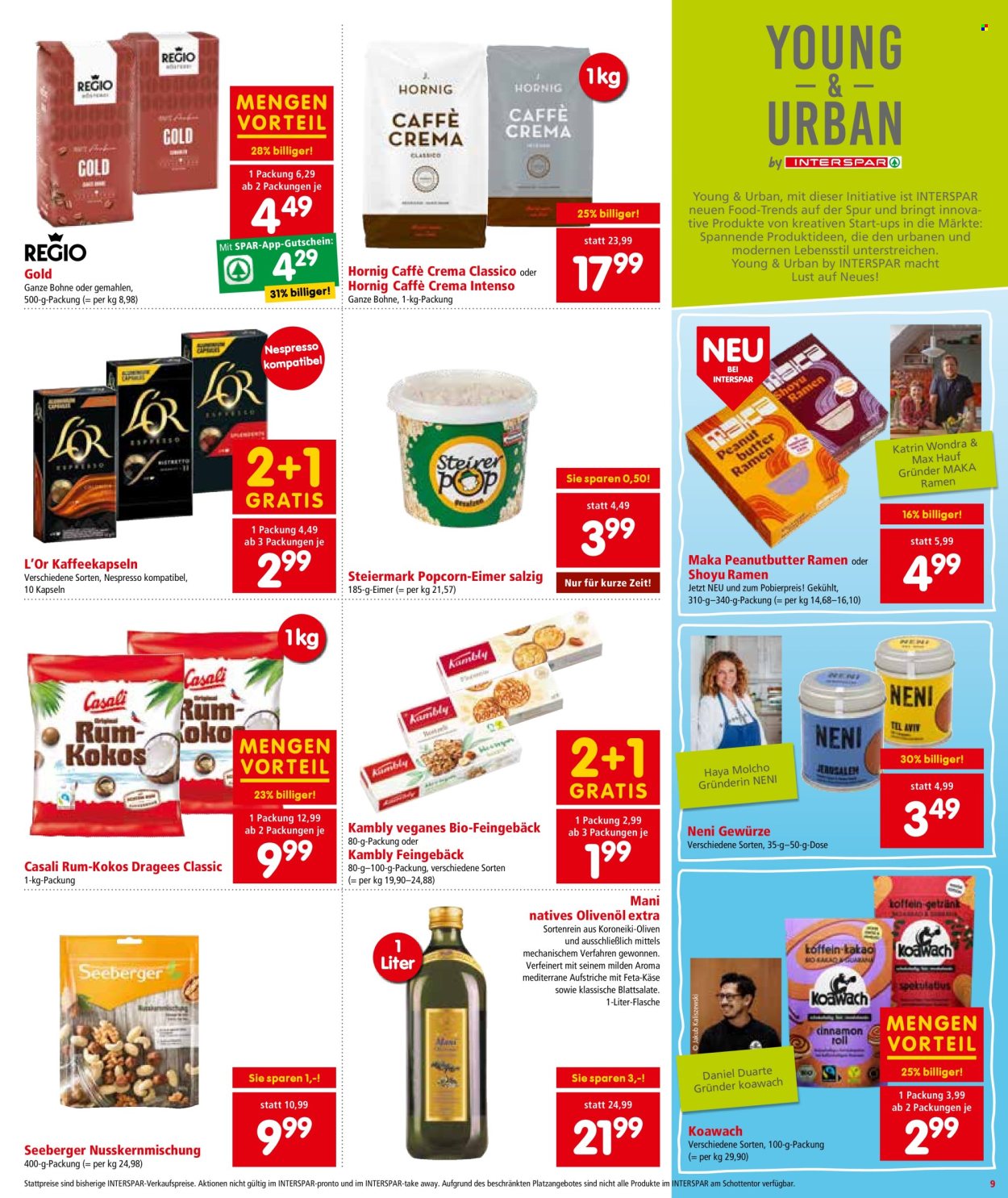 Angebote INTERSPAR - 19.9.2024 - 2.10.2024. Seite 9