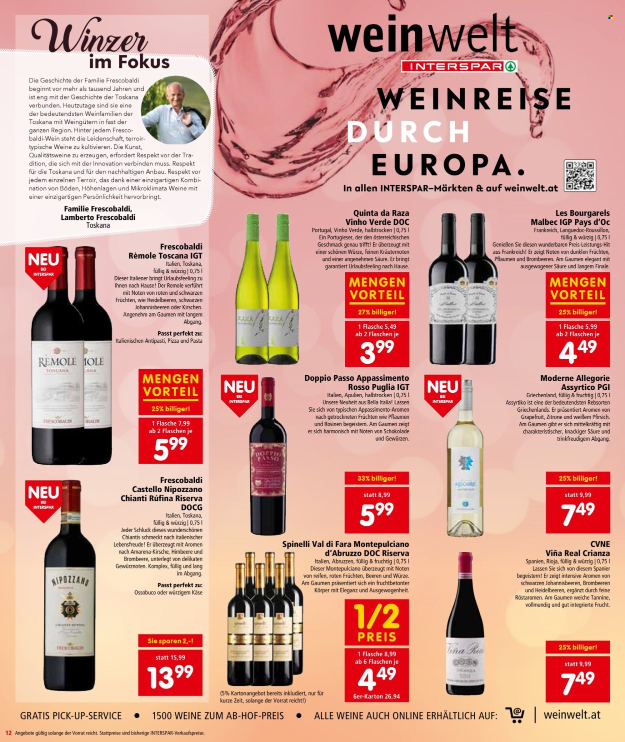 Angebote INTERSPAR - 19.9.2024 - 2.10.2024. Seite 12