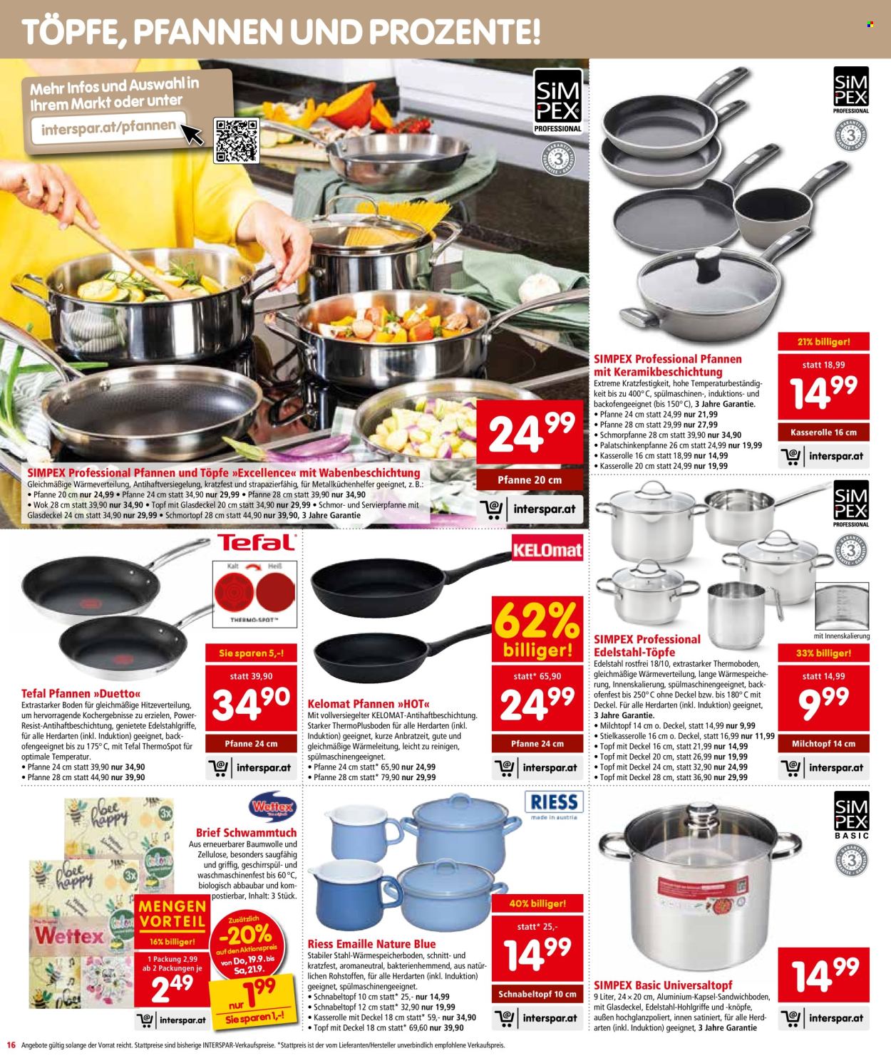 Angebote INTERSPAR - 19.9.2024 - 2.10.2024. Seite 16