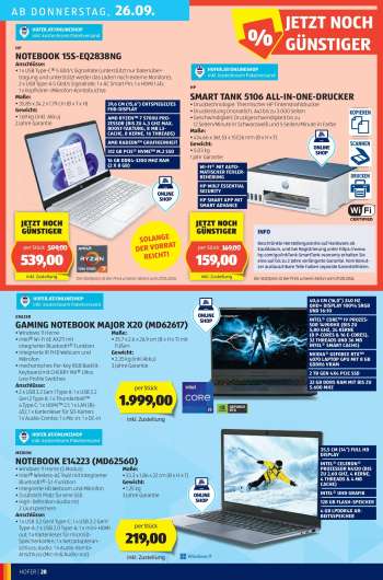 thumbnail - GAMING NOTEBOOK MAJOR X20 (MD62617)