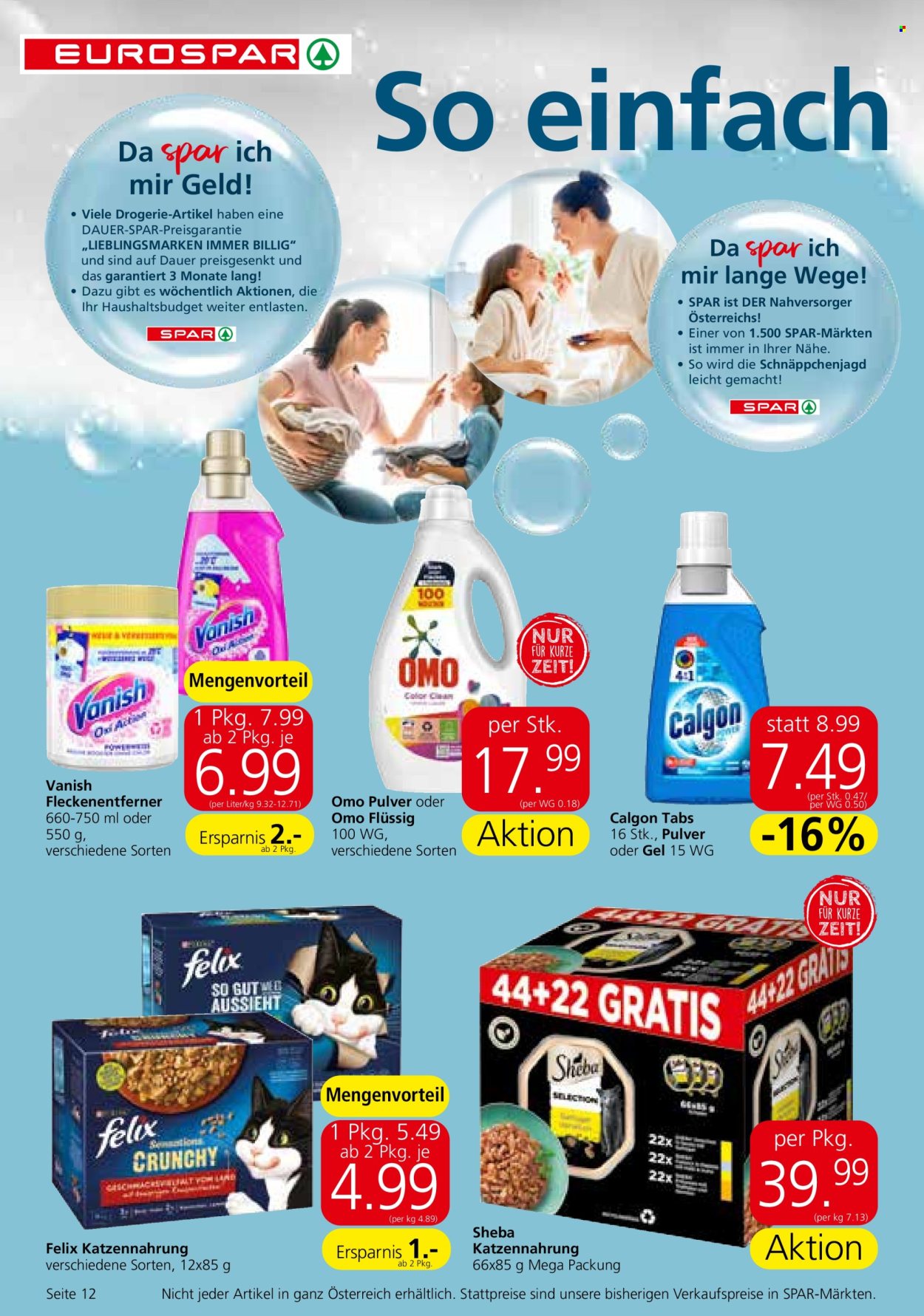 Angebote EUROSPAR - 19.9.2024 - 2.10.2024. Seite 12