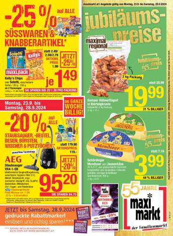 Angebote Maximarkt - 23.9.2024 - 28.9.2024.