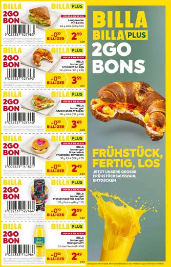 Angebote Billa - 29.8.2024 - 25.9.2024.