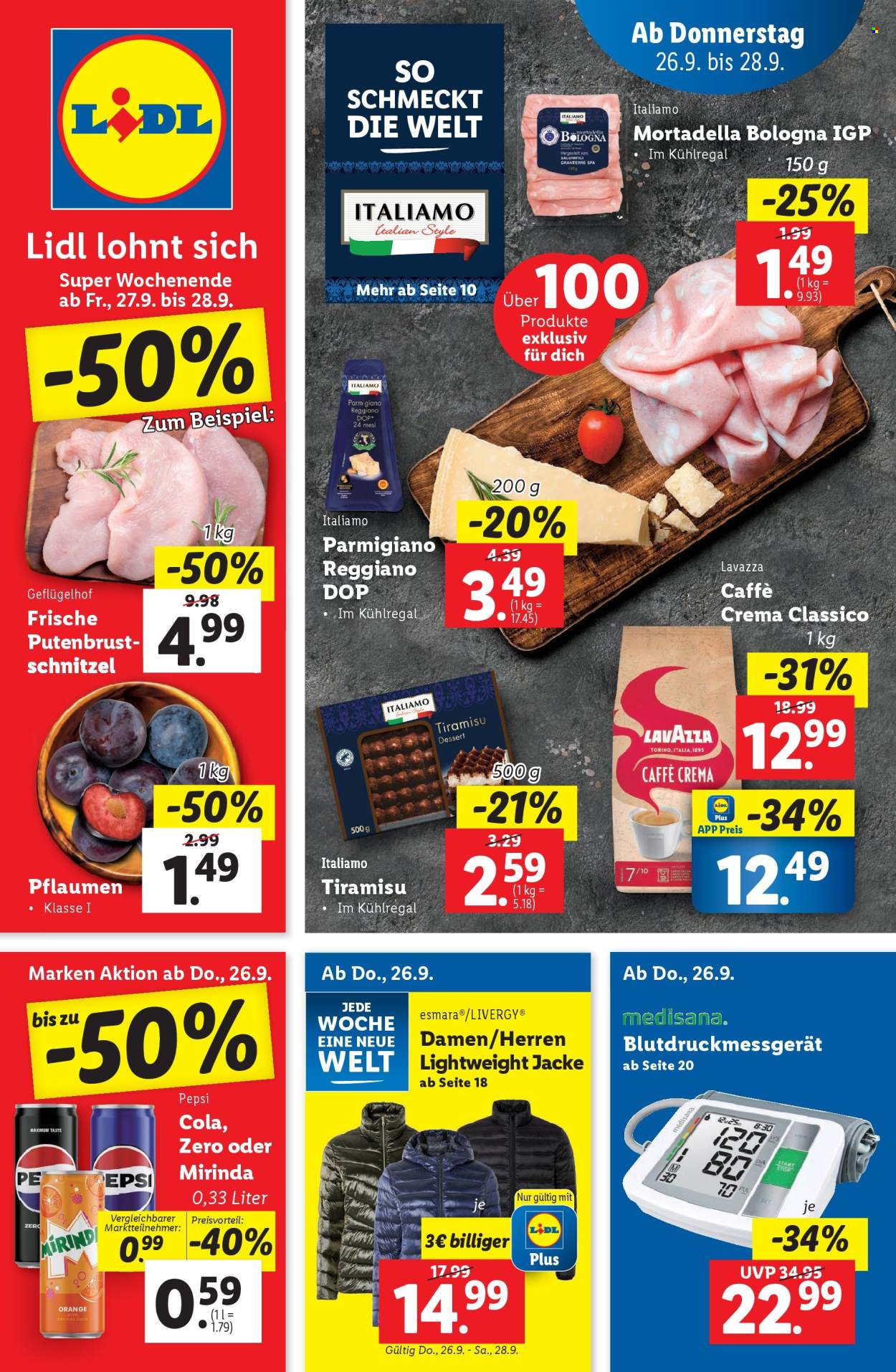 Angebote Lidl - 26.9.2024 - 2.10.2024. Seite 1