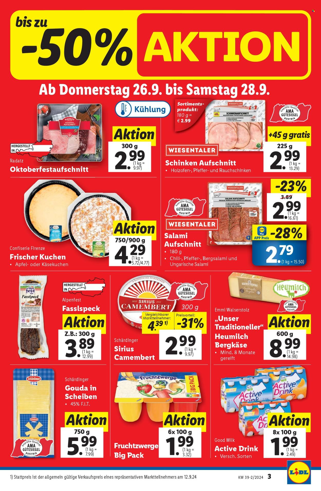 Angebote Lidl - 26.9.2024 - 2.10.2024. Seite 3