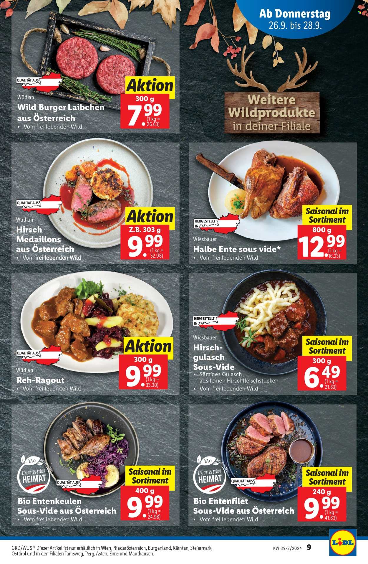 Angebote Lidl - 26.9.2024 - 2.10.2024. Seite 9