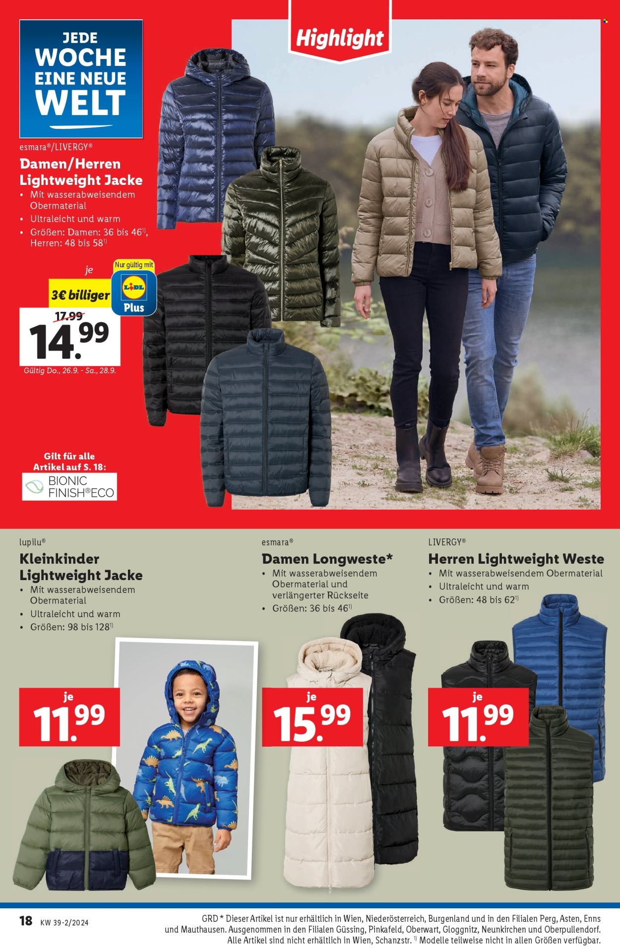 Angebote Lidl - 26.9.2024 - 2.10.2024. Seite 18