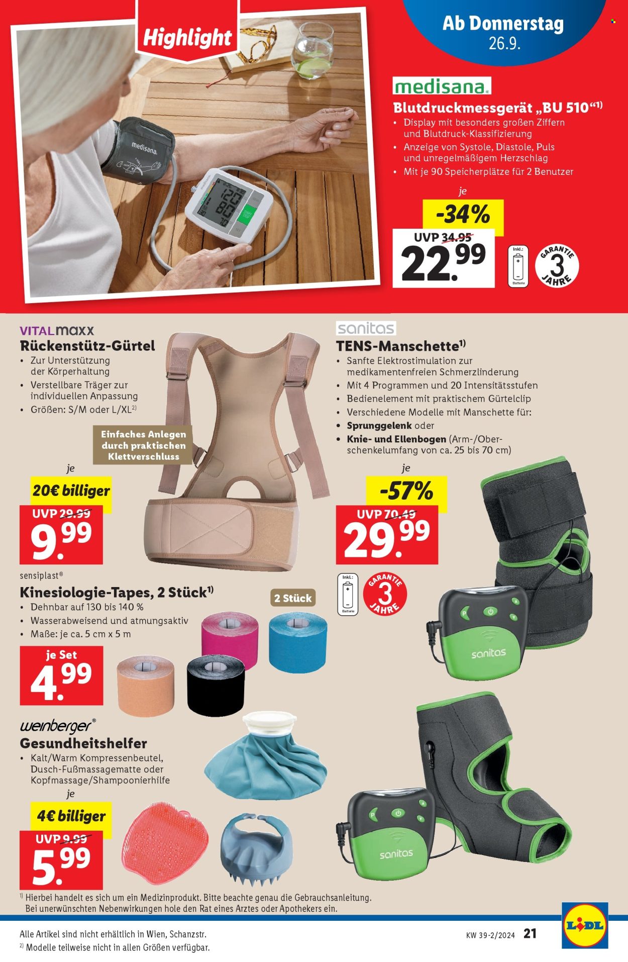 Angebote Lidl - 26.9.2024 - 2.10.2024. Seite 21