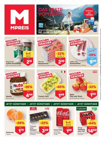Angebote MPREIS - 23.9.2024 - 29.9.2024.