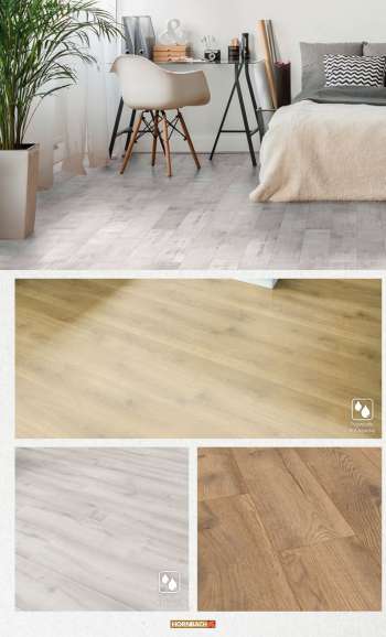 thumbnail - Classen Laminat Beton Fliesenoptik 1286x194x7 mm
