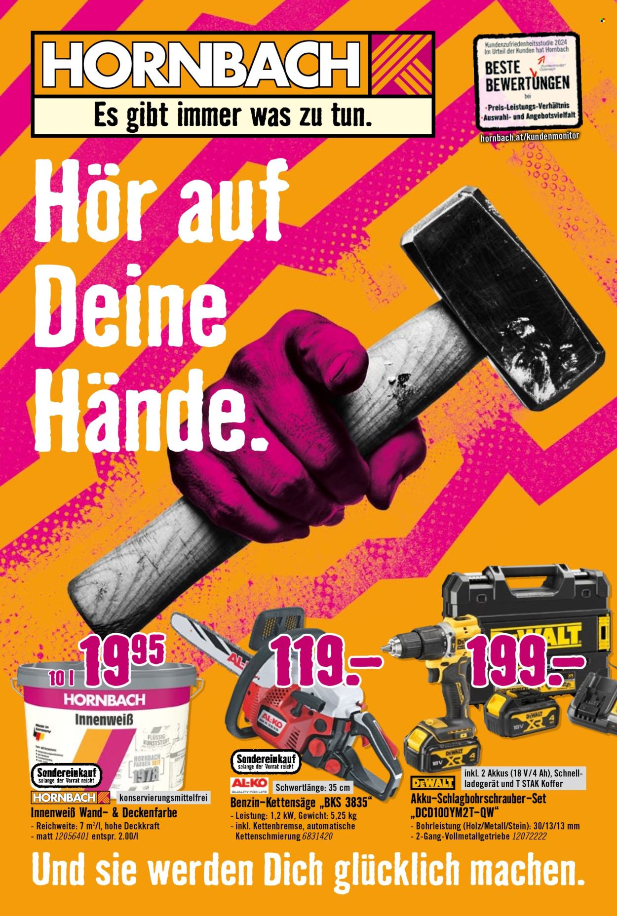 Angebote Hornbach - 12.9.2024 - 25.9.2024. Seite 1