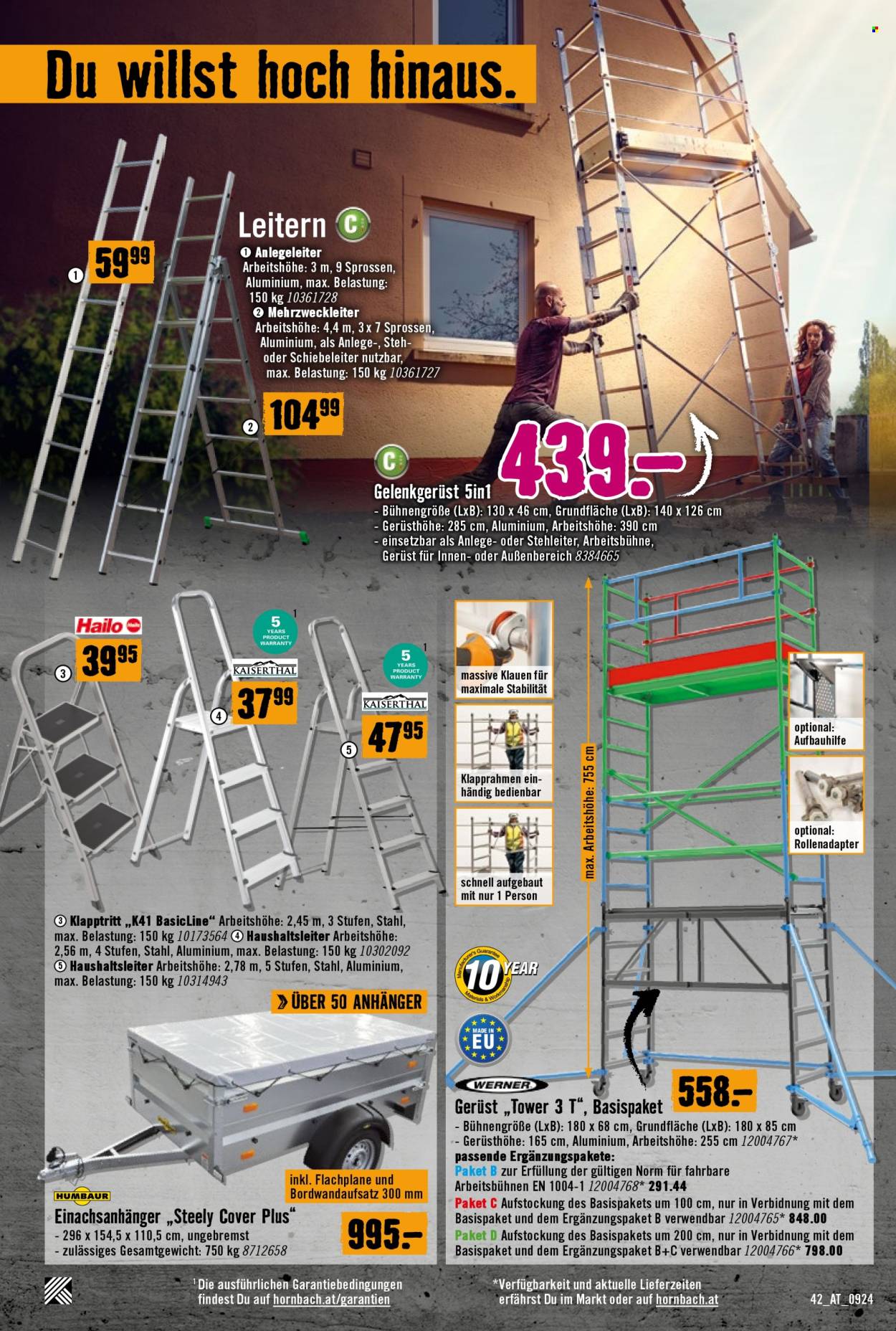 Angebote Hornbach - 12.9.2024 - 25.9.2024. Seite 42