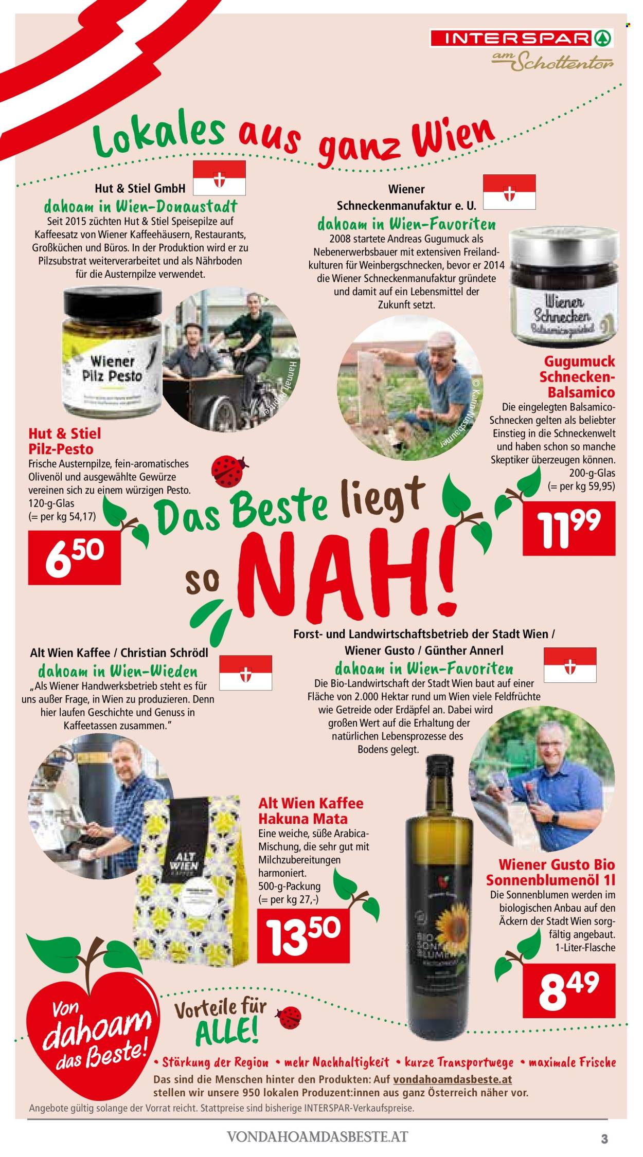 Angebote INTERSPAR - 19.9.2024 - 2.10.2024. Seite 3